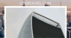 Desktop Screenshot of ciberpanel.com